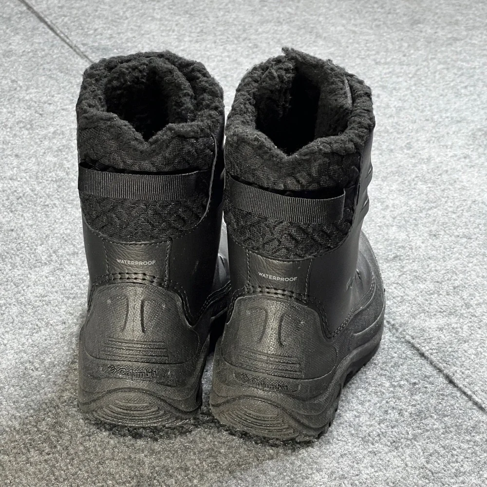 NIB Columbia Kids 6 Bugaboot Celsius‎ Black Waterproof 400g Insulated Snow Boots